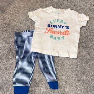 Carters Every Bunny's Favorite Baby Outfit size 6 months baby’s first Easter